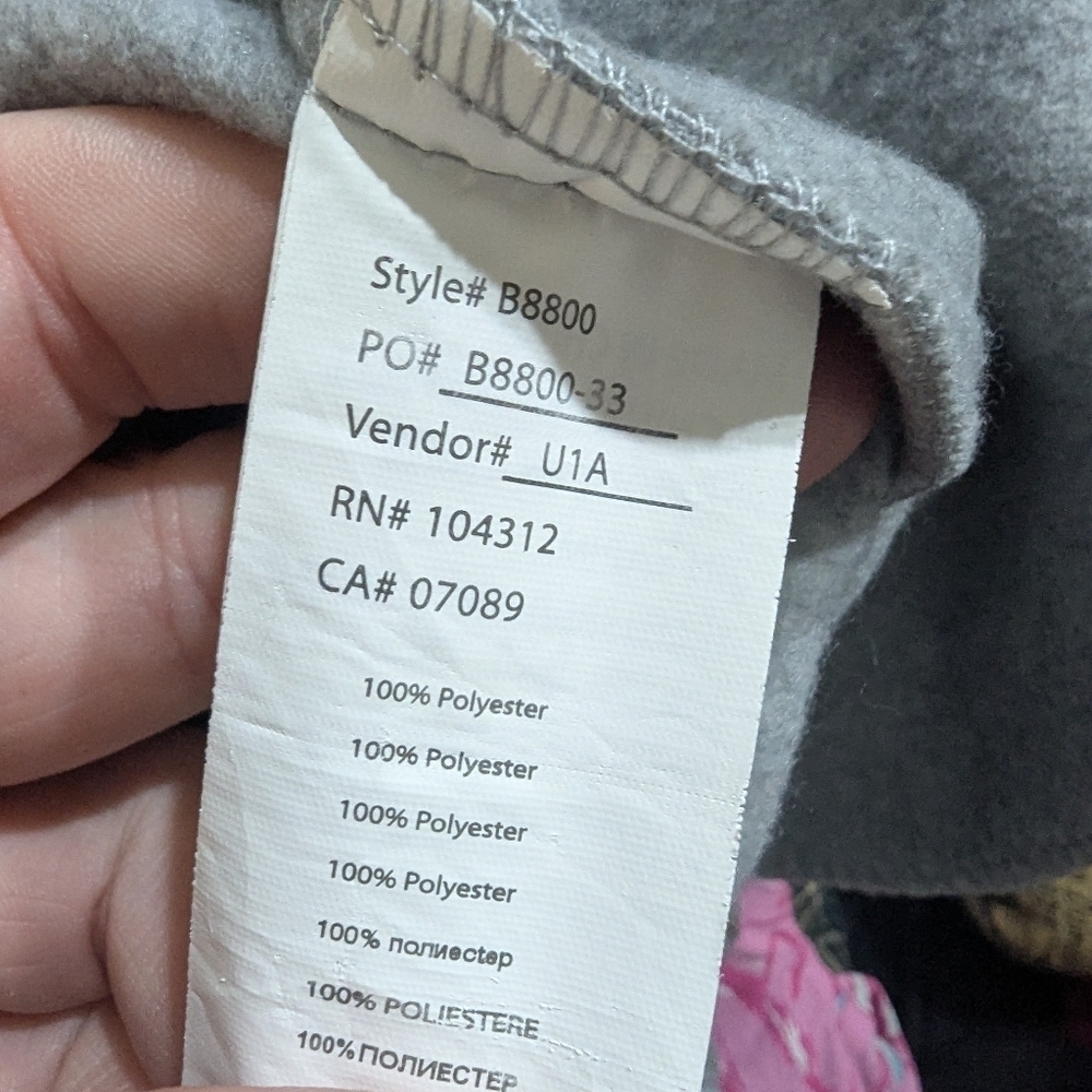 🤩 EUC Boutique Grey Sweats With KC Leopard Heart Size 2XL - Picture 9 of 9